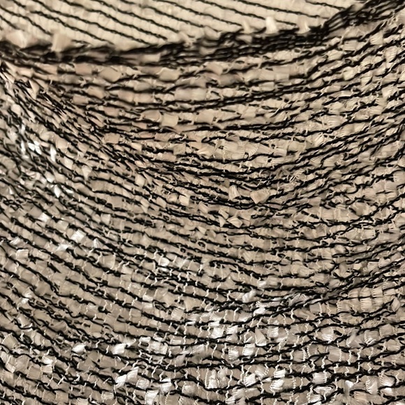 Shimmering poncho with fringe-one size - Picture 7 of 7